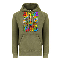 Vintage Olive always bee kind pride lgbtq Vintage Hoodie - texasbilliewilder