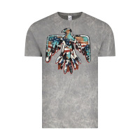 Cloud Rock American flag thunderbird Vintage Tee - BarkalooDesign