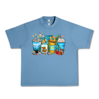 Pebble Blue hanukkah coffee cups Urban Heavy Tee - Zillion Design Studio
