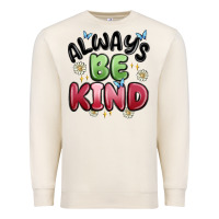 Sandshell always be kind Premium Sweatshirt - MaliasSmallBusiness