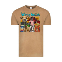 Vintage Camel life is better on the farm Vintage Tee - Zillion Design Studio
