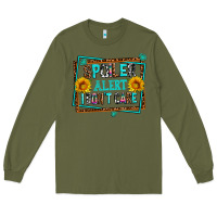 Army Green spoiler alert i dont care Long Sleeve Tee - AdoDesignShop