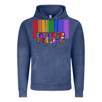 Vintage Denim barcode pride Vintage Hoodie - texasbilliewilder