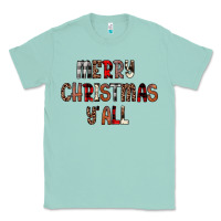 Seafoam merry christmas y all Classic Tee - JahusDesignShop