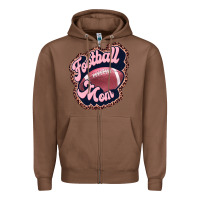 Chestnut football mom Zipper Hoodie - JahusDesignShop