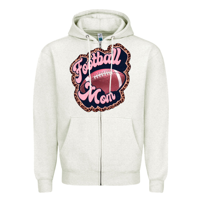 Football Mom Zipper Hoodie by JahusDesignShop | Teevron