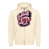 Sandshell football mom Zipper Hoodie - JahusDesignShop