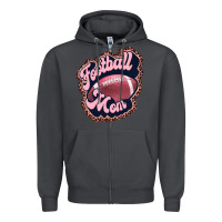 Smoke football mom Zipper Hoodie - JahusDesignShop