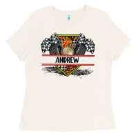 Bone custom name race flag and race equipment Ladies Tee - AdoDesignShop