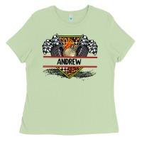 Matcha custom name race flag and race equipment Ladies Tee - AdoDesignShop