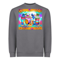 Storm stitch summer coffee cups Heavyweight Sweatshirt - Zillion Design Studio
