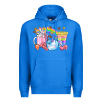 True Royal Unicorn Coffee Cup With Star Bbs Premium Hoodie - BundleAndBundleShop
