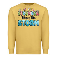 Antique Gold stronger than the storm Premium Sweatshirt - MaliasSmallBusiness