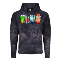 Cloud Black tea junkie coffee cups Vintage Hoodie - Zillion Design Studio