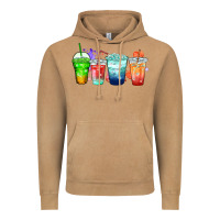 Vintage Camel tea junkie coffee cups Vintage Hoodie - Zillion Design Studio