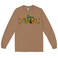 Toasted Coconut texas map Long Sleeve Tee - JahusDesignShop