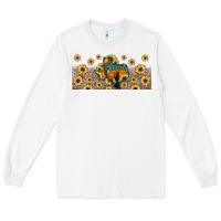 White texas map Long Sleeve Tee - JahusDesignShop