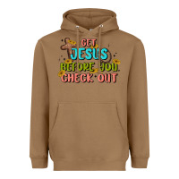 Toasted Coconut get jesus before you check out Heavyweight Hoodie - MaliasSmallBusiness