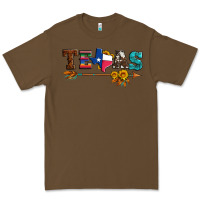 Cacao texas with arrow and sunflowers Premium Tee - Artiststas