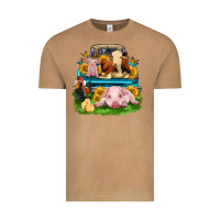 Vintage Camel farm truck animals Vintage Tee - Zillion Design Studio