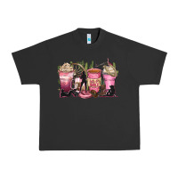 Pigment Black let's go girls coffee cups Urban Heavy Tee - Zillion Design Studio