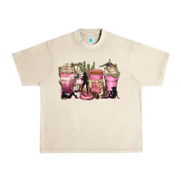 Sandshell let's go girls coffee cups Urban Heavy Tee - Zillion Design Studio
