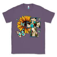 Lavender cross with sunflower Classic Tee - JahusDesignShop
