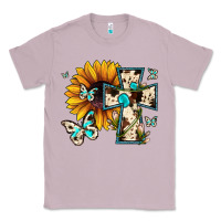 Lilac cross with sunflower Classic Tee - JahusDesignShop