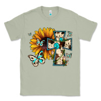 Matcha cross with sunflower Classic Tee - JahusDesignShop