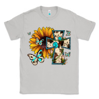 Moon Dust cross with sunflower Classic Tee - JahusDesignShop