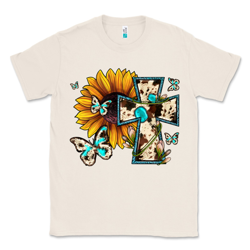 Cross With Sunflower Classic Tee by JahusDesignShop | Teevron