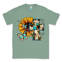 Sage cross with sunflower Classic Tee - JahusDesignShop