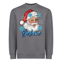 Storm santa blue believe Heavyweight Sweatshirt - RanaPortraitStore