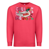 Cardinal call me valentine mallard duck Premium Sweatshirt - MaliasSmallBusiness