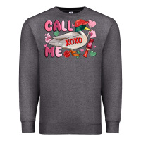 Charcoal Heather call me valentine mallard duck Premium Sweatshirt - MaliasSmallBusiness