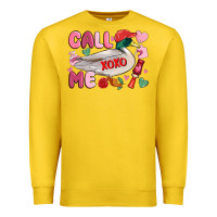 Lemon call me valentine mallard duck Premium Sweatshirt - MaliasSmallBusiness