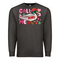 Smoke call me valentine mallard duck Premium Sweatshirt - MaliasSmallBusiness