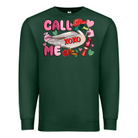 Sports Green call me valentine mallard duck Premium Sweatshirt - MaliasSmallBusiness