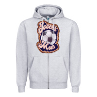Heather Grey soccer mom Zipper Hoodie - JahusDesignShop