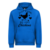 Cobalt Just A Girl Who Love Chickens Urban Hoodie - Bettercallsaul