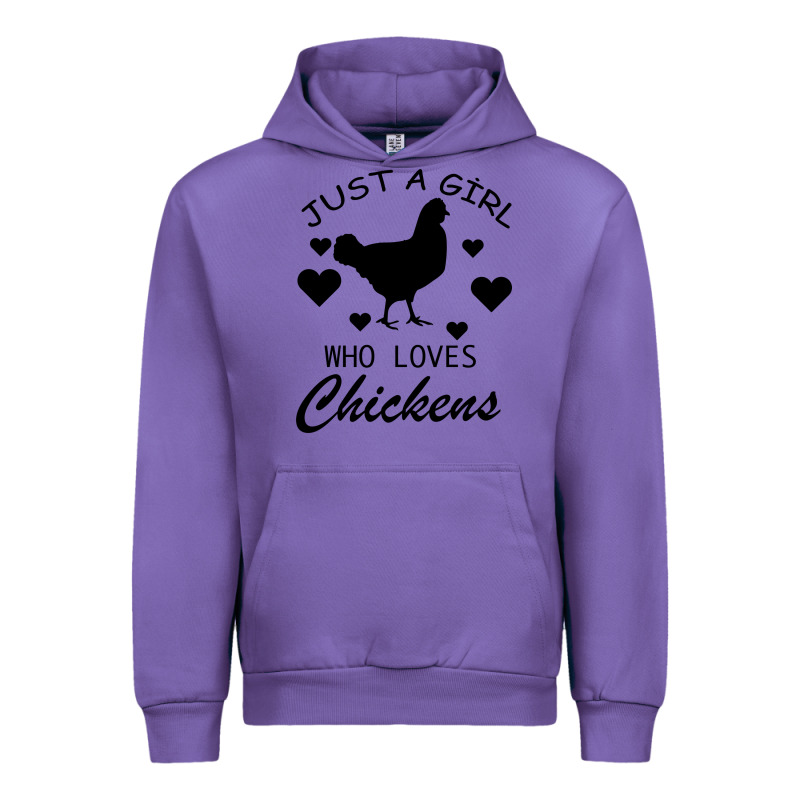 Just A Girl Who Love Chickens Urban Hoodie by Bettercallsaul | Teevron