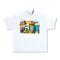 White louisiana coffee cups Urban Heavy Tee - Zillion Design Studio
