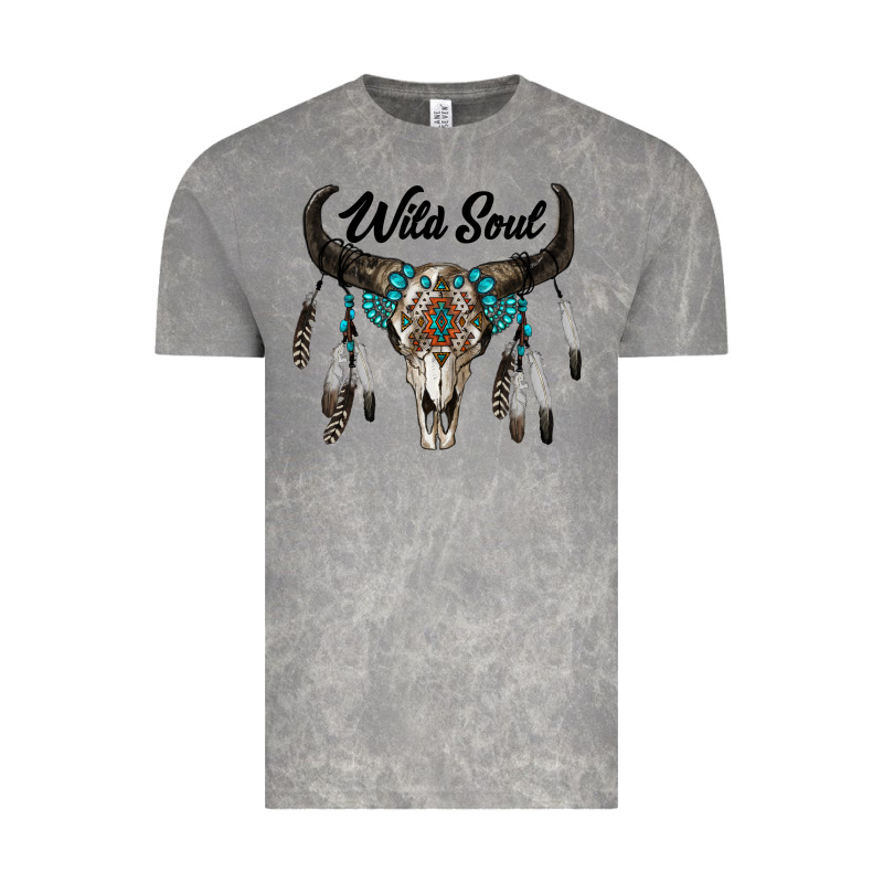 Wild Soul Boho Skull Vintage Tee by RanaPortraitStore | Teevron