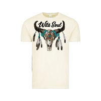 Vintage Arctic wild soul boho skull Vintage Tee - RanaPortraitStore