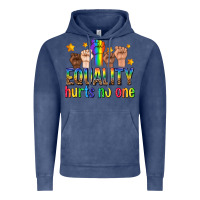 Vintage Denim equality hurts no one with fists Vintage Hoodie - texasbilliewilder