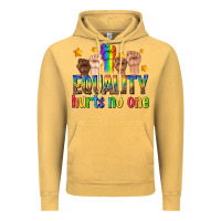 Vintage Mustard equality hurts no one with fists Vintage Hoodie - texasbilliewilder