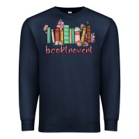 Navy booktrovert Premium Sweatshirt - MaliasSmallBusiness