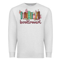 Oatmeal Heather booktrovert Premium Sweatshirt - MaliasSmallBusiness