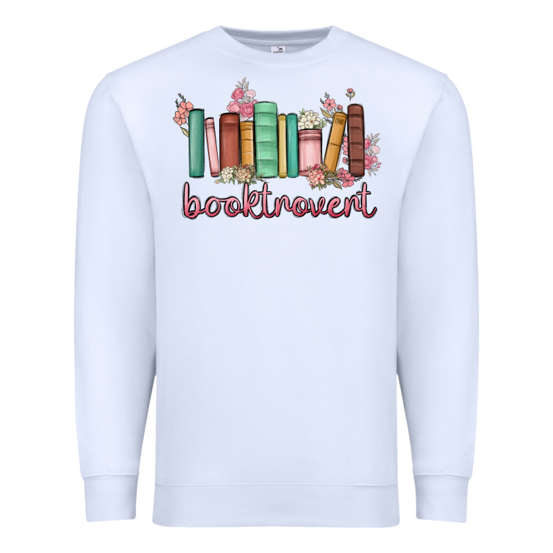 Booktrovert Premium Sweatshirt by MaliasSmallBusiness | Teevron