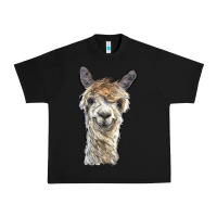 Black alpaca Urban Heavy Tee - BarkalooDesign